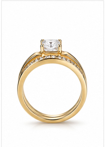 Multicolor Stone Statement Ring - Image 5