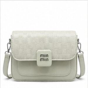 Sage Green Flap Crossbody Bag
