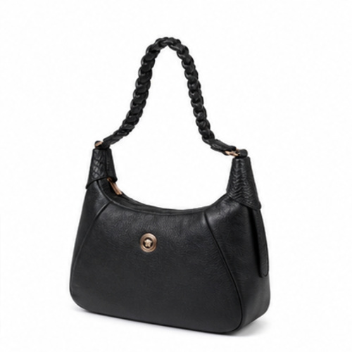 Black Chain Strap Shoulder Bag - Image 8
