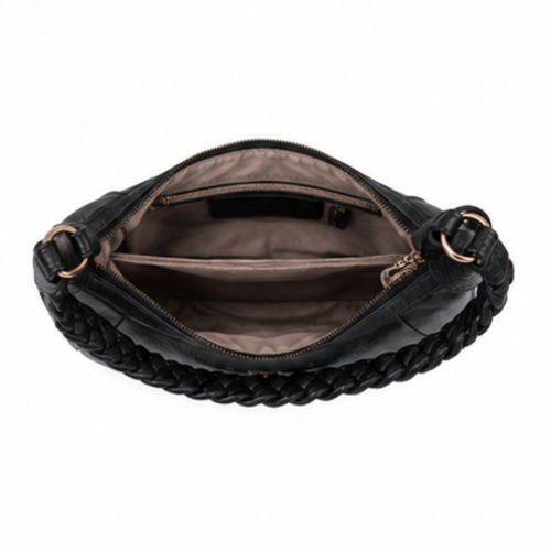 Black Chain Strap Shoulder Bag - Image 4