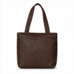 Brown Minimal Tote Bag