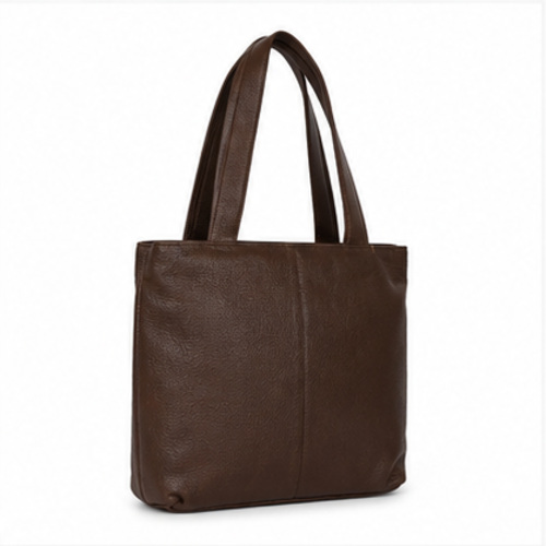 Brown Minimal Tote Bag - Image 3