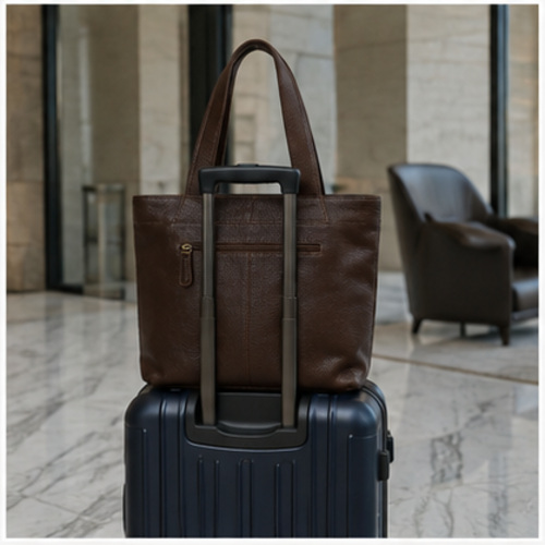Brown Minimal Tote Bag - Image 7