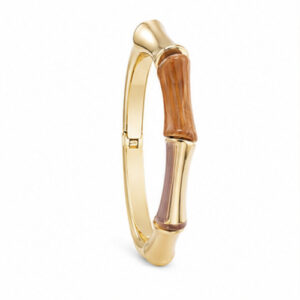 Gold Tone Slim Minimal Cuff