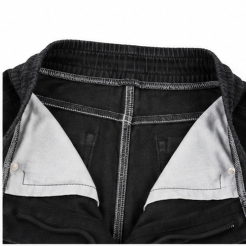 Men's Black Clean Straight/Relaxed Denim Jeans - Image 6