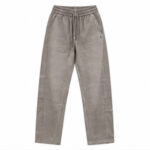 Men's Grey Clean Straight/Relaxed Denim Jeans