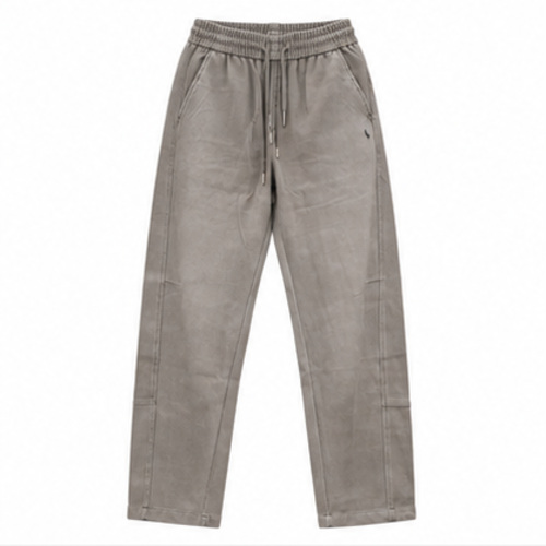 Men's Grey Clean Straight/Relaxed Denim Jeans