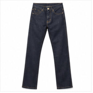 Men's Black Clean Straight/Relaxed Denim Jeans