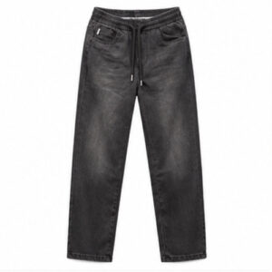 Men's Dark Grey Light Fade Straight/Relaxed Denim Jeans