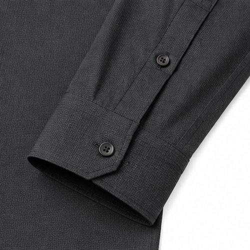 Black Men's Casual,Party Shirt - Image 7