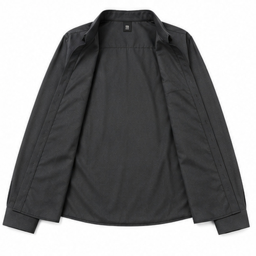 Black Men's Casual,Party Shirt - Image 8