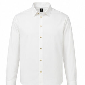White Men's Casual Party Shirt