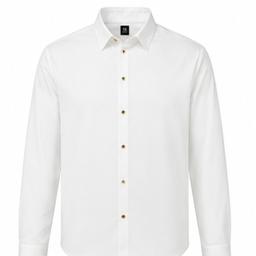 White Men's Casual Party Shirt