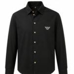 Black Men's Casual,Party Shirt