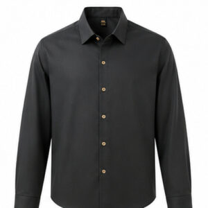 Black Men's Casual,Party Shirt