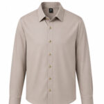 Light Grey Men's Casual,Party Shirt
