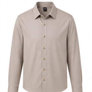 Light Grey Men's Casual,Party Shirt