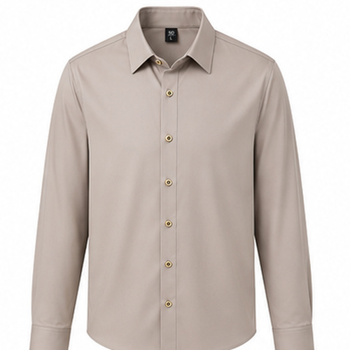 Light Grey Men's Casual,Party Shirt