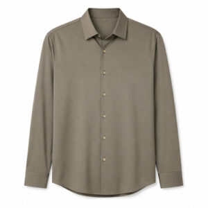 Olive Grey Men's Casual,Party Shirt
