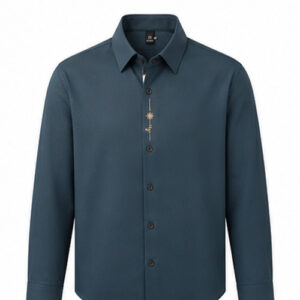 Black Men's Casual,Party Shirt