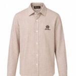 Pink White Men's Casual Party Shirt