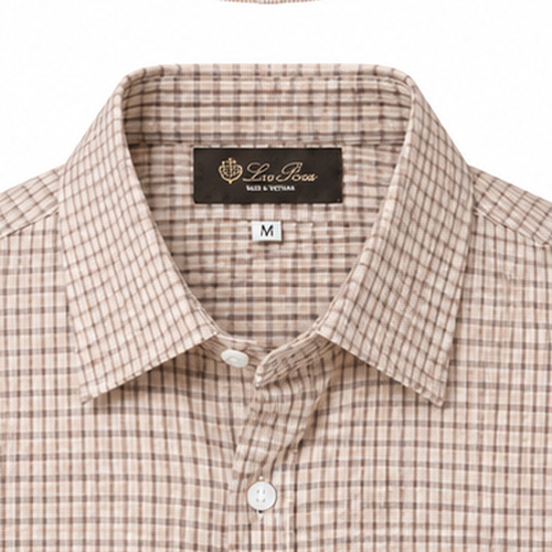Pink White Men's Casual Party Shirt - Image 4
