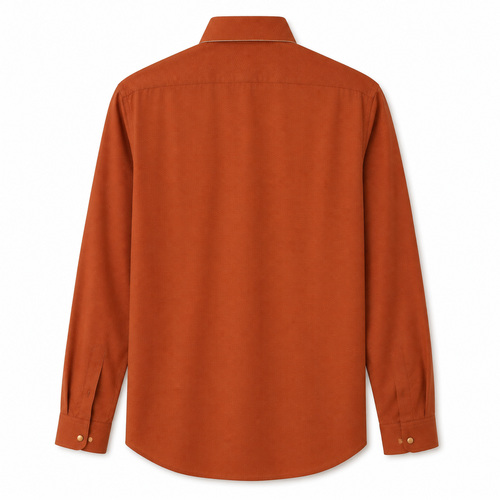Orange Men's Casual,Party Shirt - Image 3