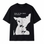 Black Graphic Men's Casual Party Shirt