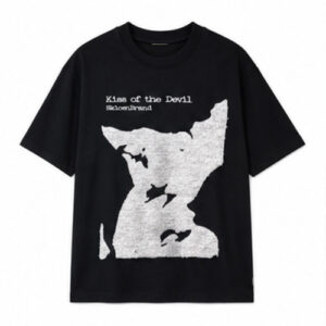 Black Graphic Men's Casual Party Shirt