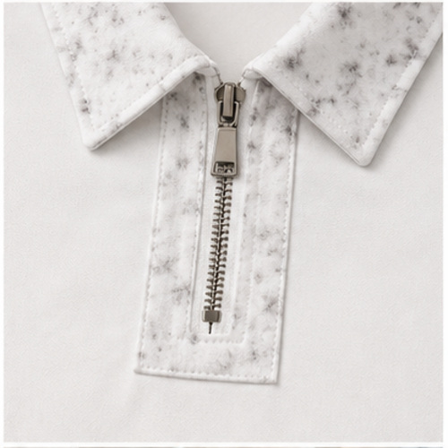 White Men's Printed Designer Shirt - Image 5
