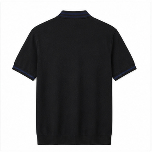 Black Men's Printed Designer Shirt - Image 4