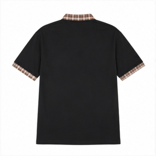 Black Men's Printed Designer Shirt - Image 4
