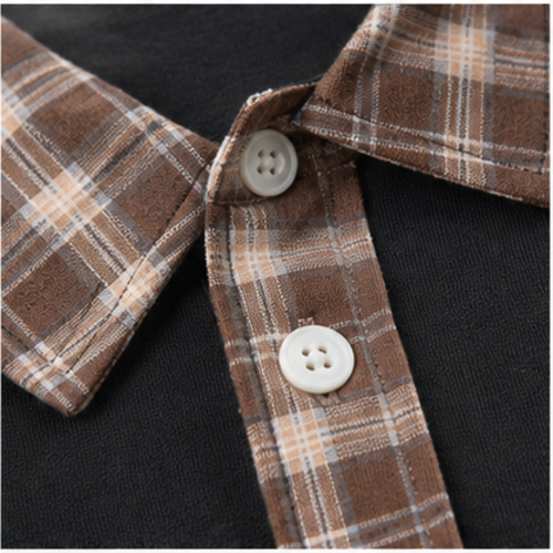 Black Men's Printed Designer Shirt - Image 5