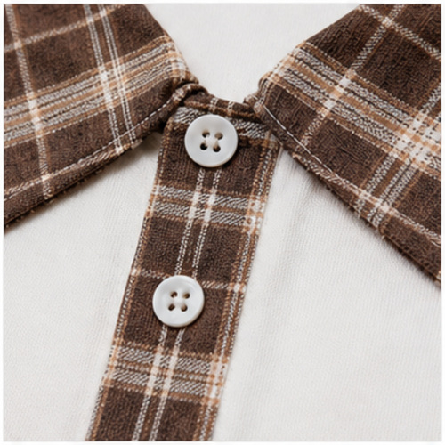 White Men's Printed Designer Shirt - Image 5