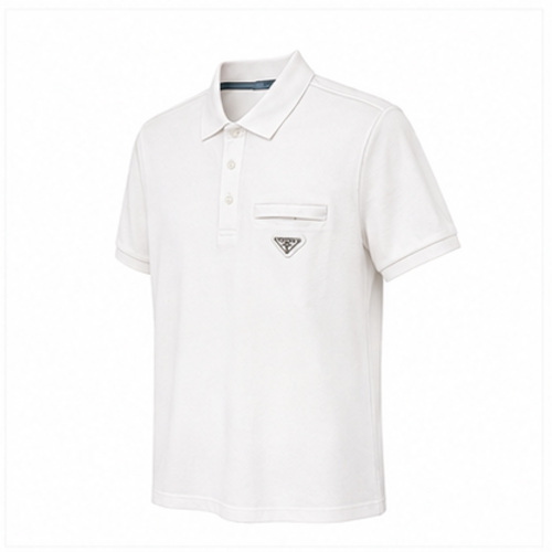 White Men's Printed,Designer Shirt - Image 4