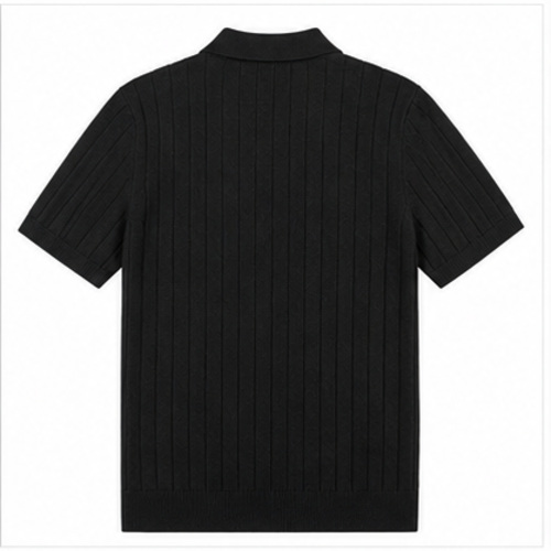 Black Graphic Men's Printed Designer Shirt - Image 3