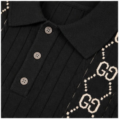 Black Graphic Men's Printed Designer Shirt - Image 5