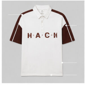 White  Brown Men's Printed Designer Shirt