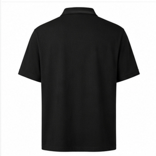 Black Men's Printed Designer Shirt - Image 3