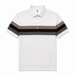 White Black Men's Printed Designer Shirt