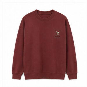 Maroon Men's Men's Sweatshirt Pullover