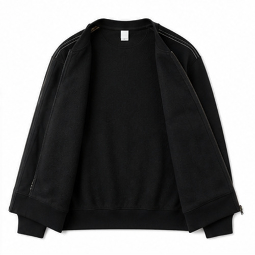 Black Men's Men's Sweatshirt Pullover - Image 4