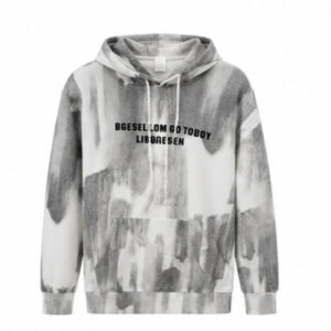 Grey Print Men's Men's Sweatshirt Pullover