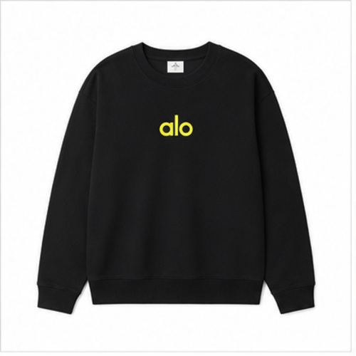 Black Men's Men's Sweatshirt Pullover