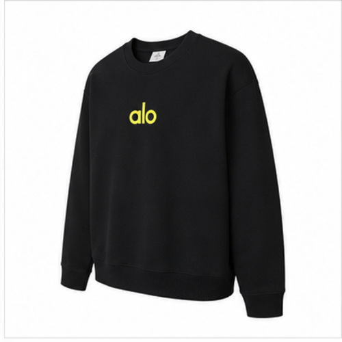 Black Men's Men's Sweatshirt Pullover - Image 3