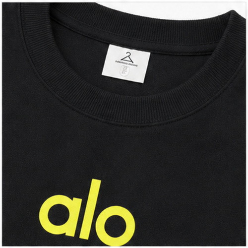 Black Men's Men's Sweatshirt Pullover - Image 4