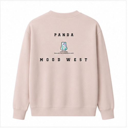 Pink Men's Men's Sweatshirt Pullover - Image 3