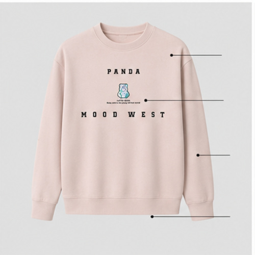 Pink Men's Men's Sweatshirt Pullover - Image 8
