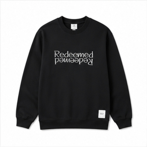 Black Men's Men's Sweatshirt Pullover