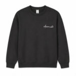 Black Men's Men's Sweatshirt Pullover